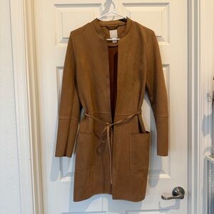 H&M Faux Suede Coat